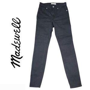 Madewell 9” High-Rise Classic Skinny Jeans Black Size 27T